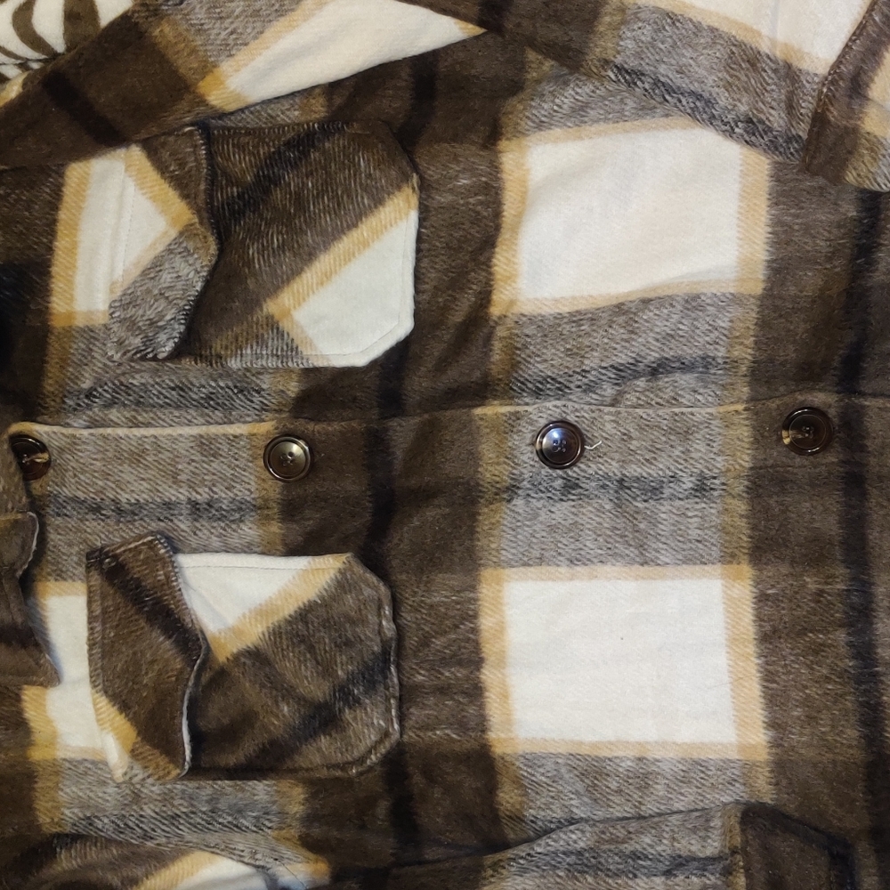 Plaid Shacket Flannel - Picture 11 of 16